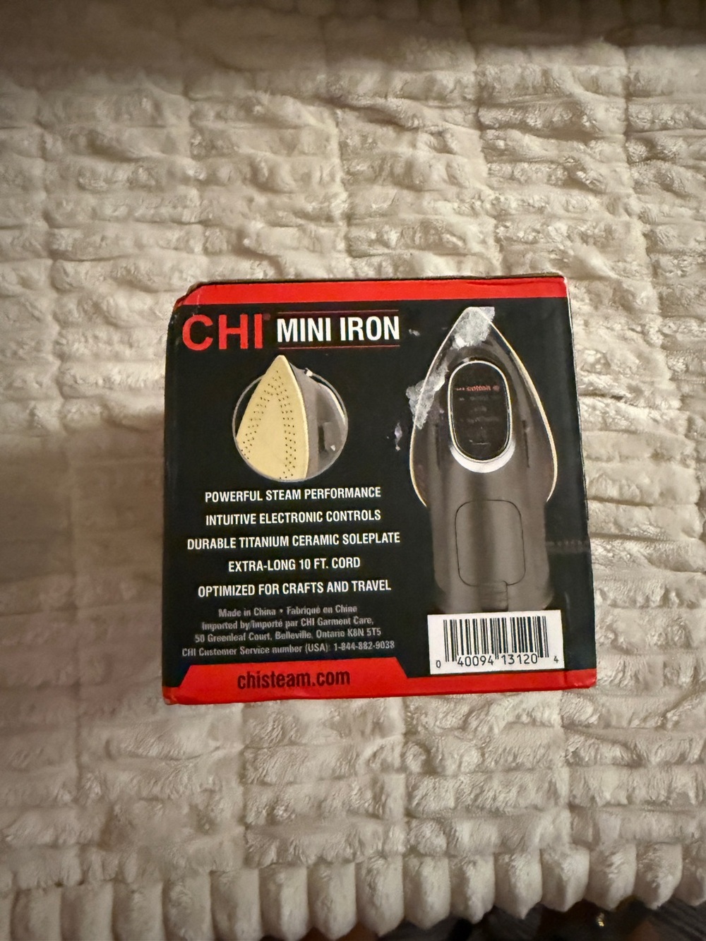 CHI Mini Travel Iron NWT - Picture 12 of 13